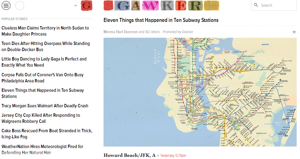 new gawker site