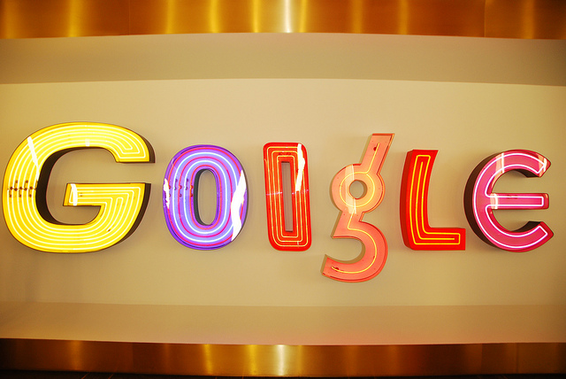 google logo at base