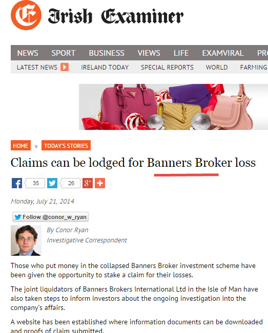 Irish Examiner Banners Broker