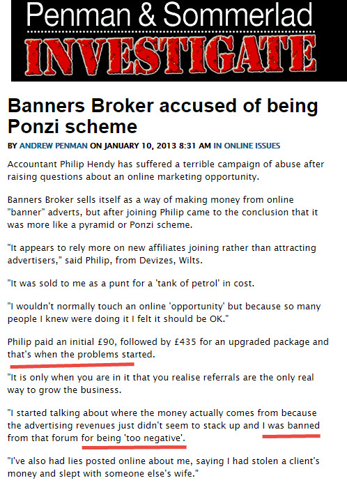 Penman and sommerlad investigate on Banners Broker