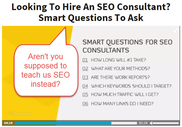 How to hire and SEO consultant