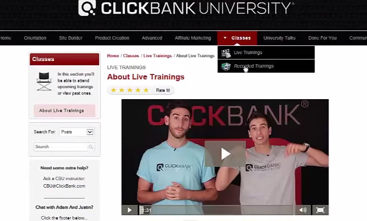 clickbank members area