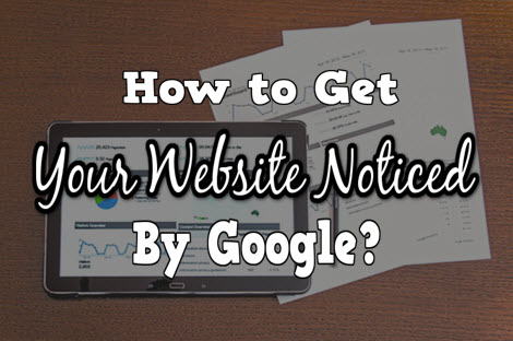 get your website on google