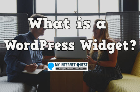 what is a WordPress widget