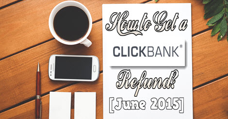 getting a clickbank refund