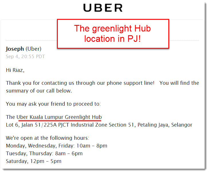 Uber Greenlight Hub