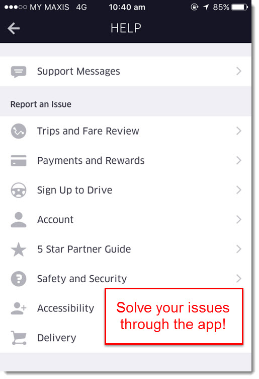 download uber partner support