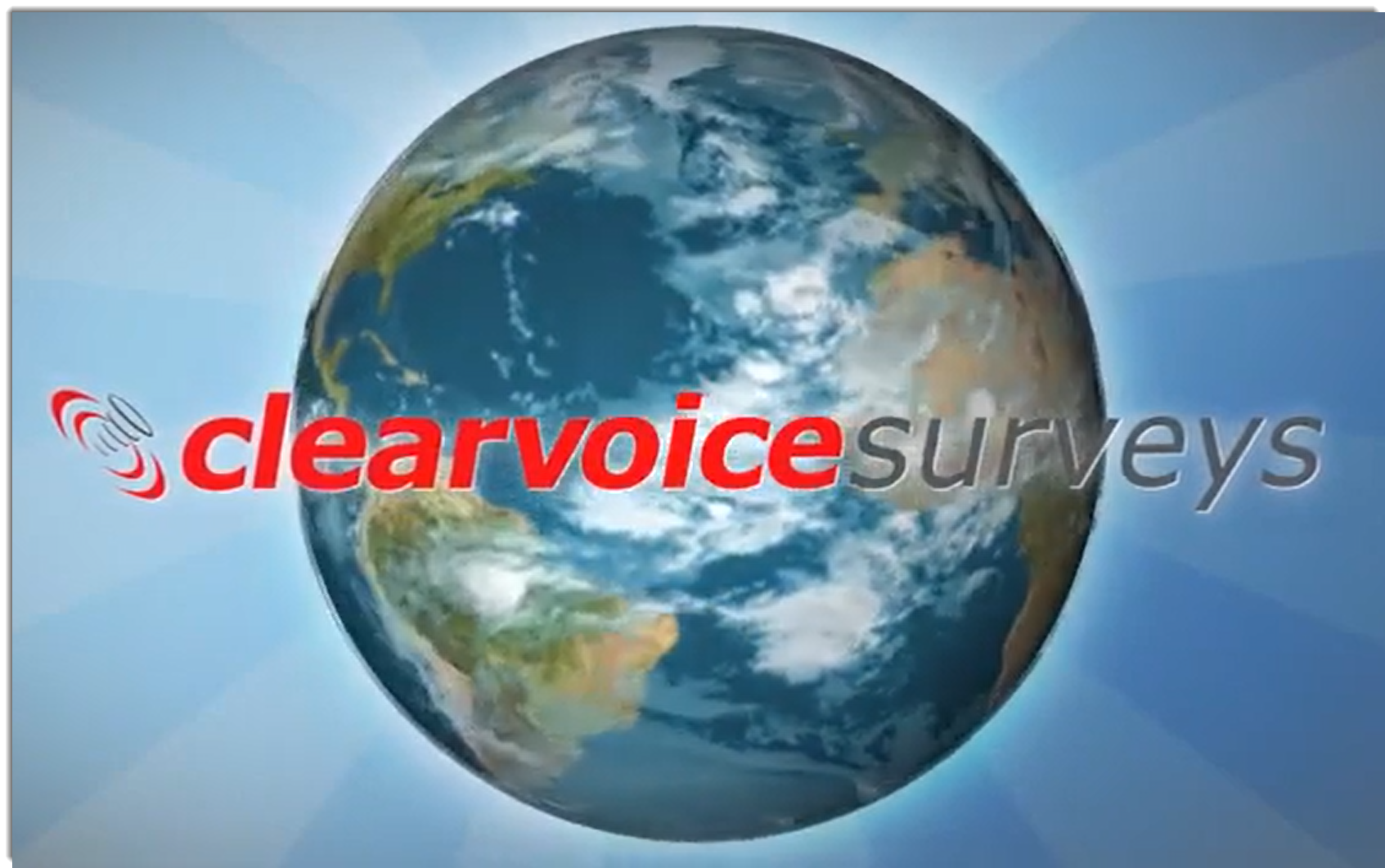 nice global image of clearvocie surveys