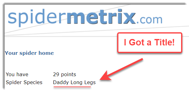 Cool SpiderMetrix Title