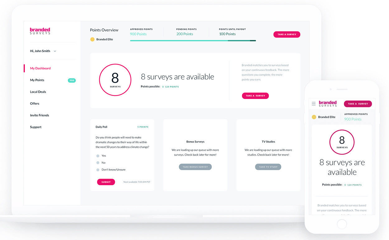branded surveys interface 2