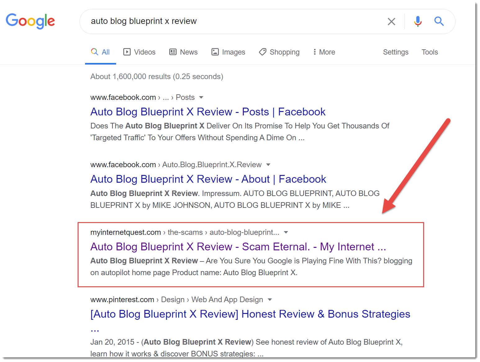 autoblog blueprint x google search results